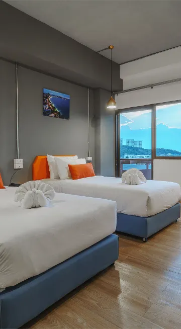 ห้องดีลักซ์สำหรับ 3 ท่าน