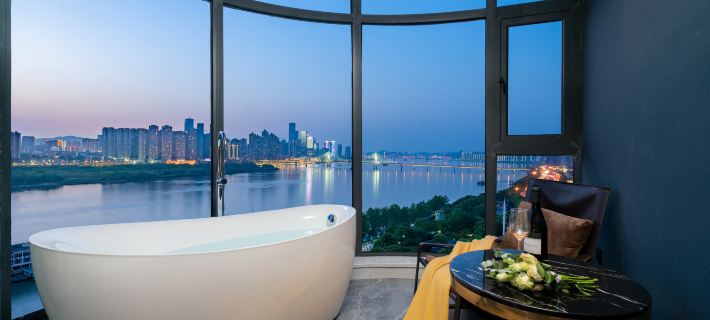 Ruobilin High view of the river Hotel 창사 호텔