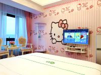 桂丹主题式酒店公寓(东莞虎门万达广场店) - 粉色大床房