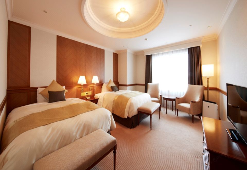 게이오 플라자 호텔 하치오지의 로비 모습