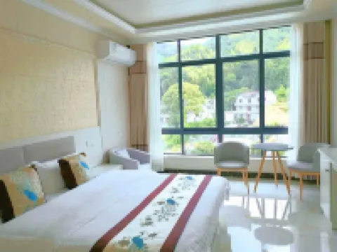 天柱山傍水驛館