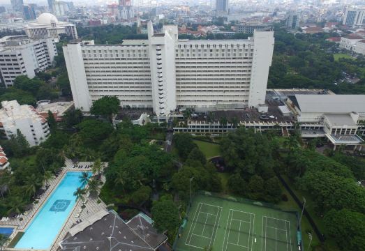 호텔 보로부두르 자카르타의 식당 내부 이미지