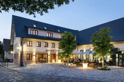 die Post Hotel+Gasthof Hotels in der Nähe von von Grünanlage