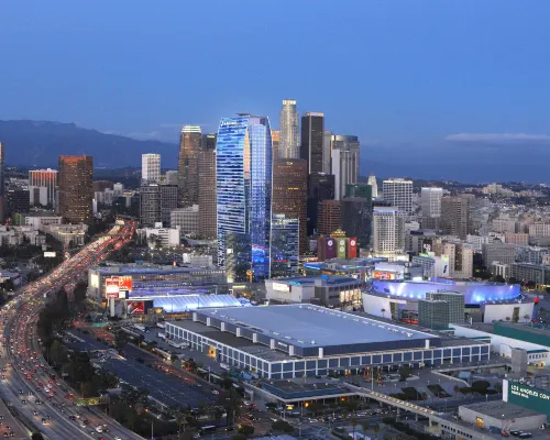 JW Marriott Los Angeles L.A. LIVE Hotels near Paramount Studios