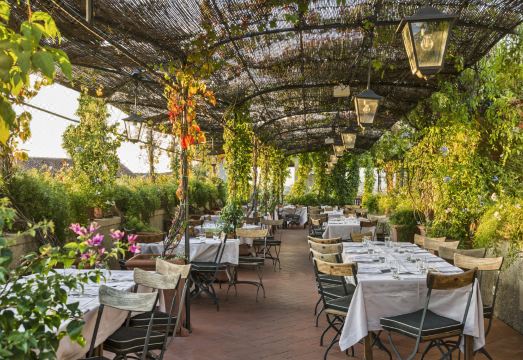 그랜드 호텔 발리오니의 루프탑 테라스 전경