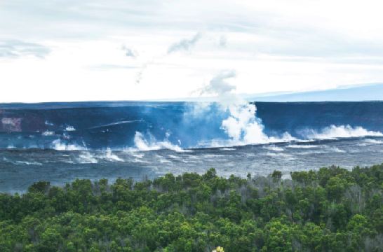 ホテル周辺 ボルケーノ ハウスの写真