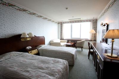 スタンダードツインルーム ホテルマウント富士の写真