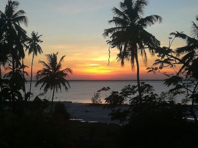 View from Hotel Kae Funk Sunset Bungalows Photo