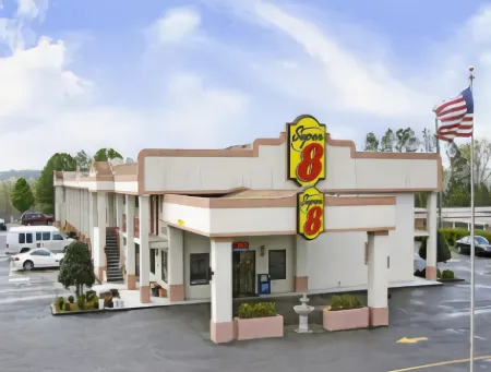 Super 8 by Wyndham Stockbridge Отели рядом с достопримечательностью «Eagles Landing Country Club»