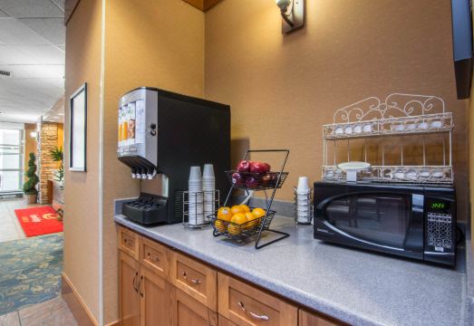 무료 조식 서비스 전경