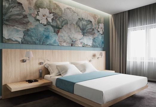 호텔 객실 내부