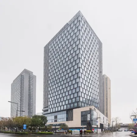 Wanchen Lanting Hotel Suzhou New District Hanshan Temple Отели рядом с достопримечательностью «Тайгер Хилл»