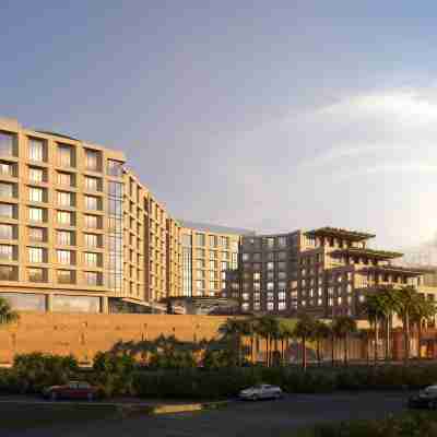 Grand Millennium Muscat Apartments and Suites connected to Mall Hotel Exterior