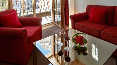 共有エリア グランド ホテル ツェルマッターホフの写真