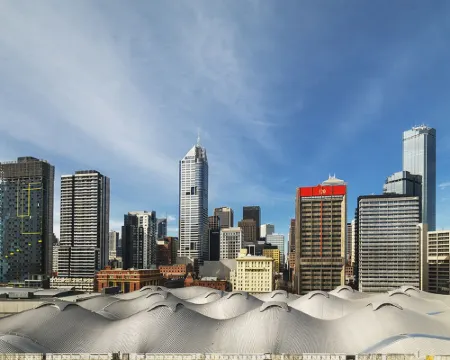 トラベロッジ ホテル メルボルン ドックランズ メルボルンのホテル