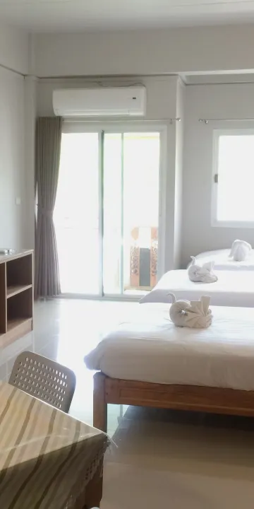ห้องสามเตียงเดี่ยว