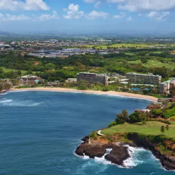 Marriott's Kaua'i Beach Club Hotels near Kalapaki Beach