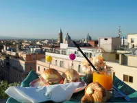 Diana Roof Garden - breakfast