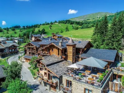 La Bouitte - Hôtel Relais & Châteaux Các khách sạn ở Saint-Martin-de-Belleville