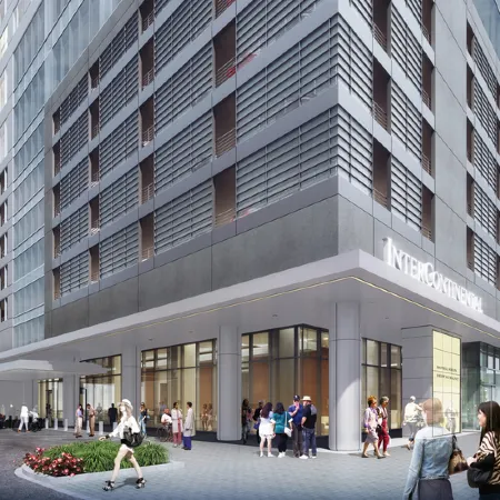 InterContinental Hotels HOUSTON by IHG Отели рядом с достопримечательностью «Остановка скоростного трамвая Museum District»