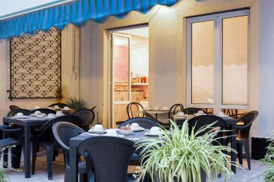 レストラン コンフォート ホテル ヨーロッパ ジェノヴァ シティ センター ジェノヴァの写真