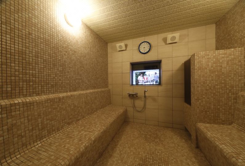 온야도 노노 핫 스프링의 깨끗한 대욕장 입구 이미지