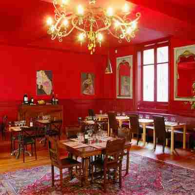Logis Hôtel la Résidence Dining/Meeting Rooms