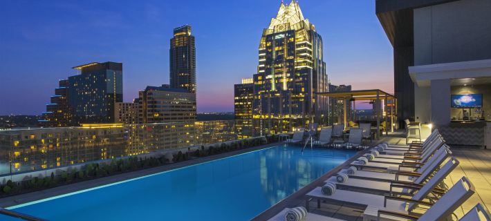 The Westin Austin Downtown Hotele w: Travis County