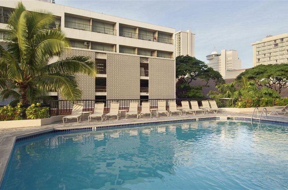 힐튼 가든 인 와이키키 비치 호텔 뷰