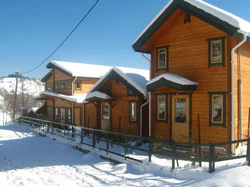 Zeus-Village Chalet με πισίνα - Phòng tập thể hình
