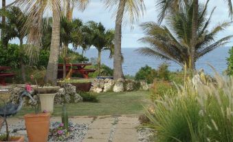 Bungalow with 2 Bedrooms in Le Moule, with Wonderful Sea View, Private