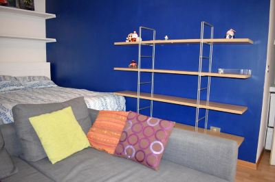 Studio with City View Studio in Palermo, with Wonderful City View, Balcony and Wifi - 7 km F Photo