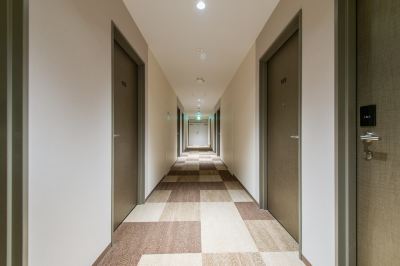 廊下 ホテルソビアル大阪 ドーム前の写真