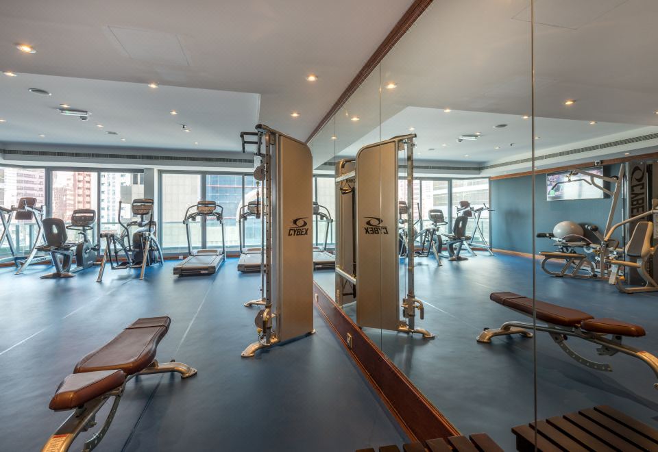 호손 스위트 바이 윈덤 아부 다비의 레크리에이션 시설