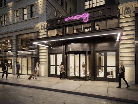 목시 타임스퀘어 로비