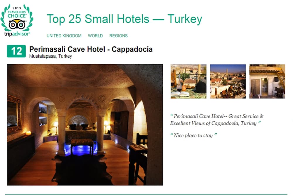 Perimasali Cave Hotel - Cappadocia