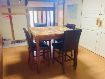 伝統的な山の農家 赤ちゃん、お子様と楽しめる！ 卓球BBQミニブタやぎ、北アルプス眺めて散歩♪ 信州古民家貸切！の写真