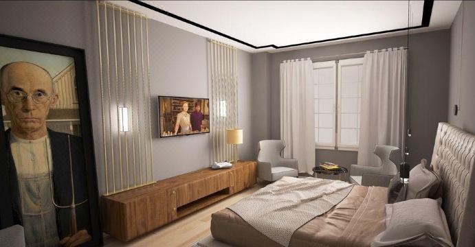 호텔 조식 테이블