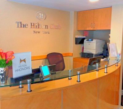 フロントデスク ニューヨーク ヒルトン ミッドタウンの写真