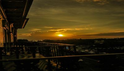 View from Hotel The Luneta Hotel Manila Photo