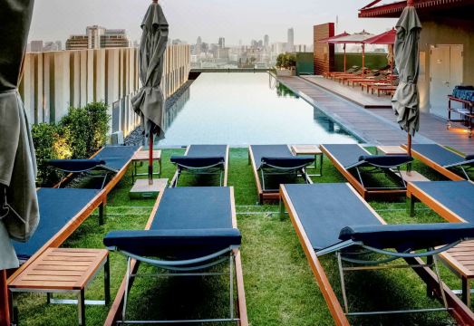 머큐어 방콕 시암의 조식 뷔페 이미지