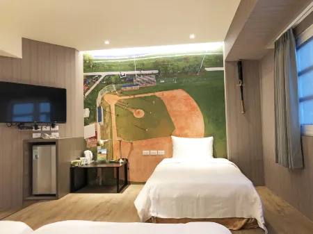 La Hotel Baseball Theme Hall Отели рядом с достопримечательностью «Zhengfeshe»
