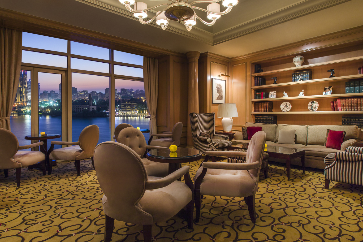 Kempinski Nile Hotel Cairo Over view