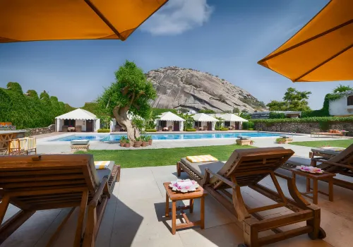 The Rawla Narlai - A Luxury Heritage Stay in Leopard Country Hôtels à : Ghanerao