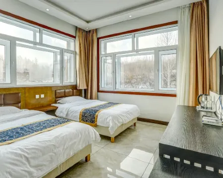 Hot Spring Ski Resort Hotels in Shangzhi