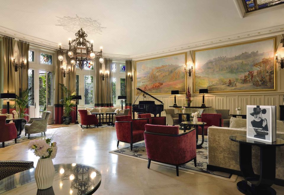 Hôtel de la Cité Carcassonne의 다이닝 공간