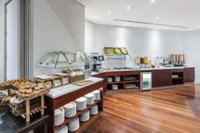 レストラン ラディソンブル プラザホテル シドニーの写真