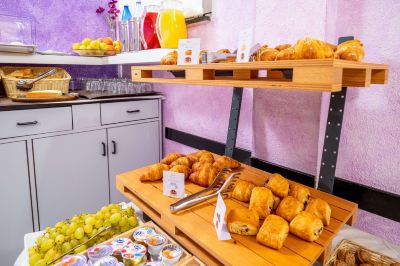 料理 コンフォート ホテル ヨーロッパ ジェノヴァ シティ センター ジェノヴァの写真