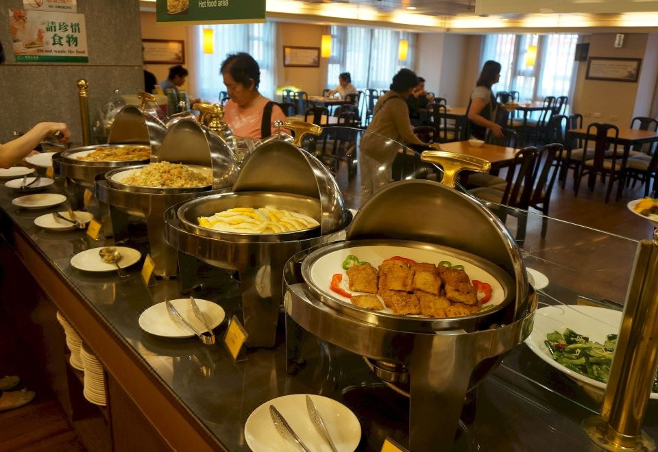 중케 호텔 조식 뷔페