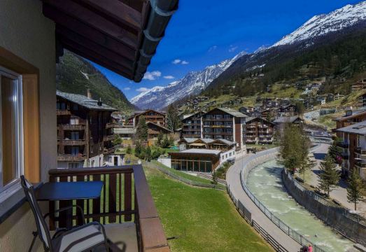 호텔 엑셀시오르 체르마트의 테라스 전경